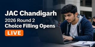 JAC Chandigarh 2026 Round 2 Choice Filling Begins at jacchd.admissions.nic.in; Check Last Date to Lock Preferences
